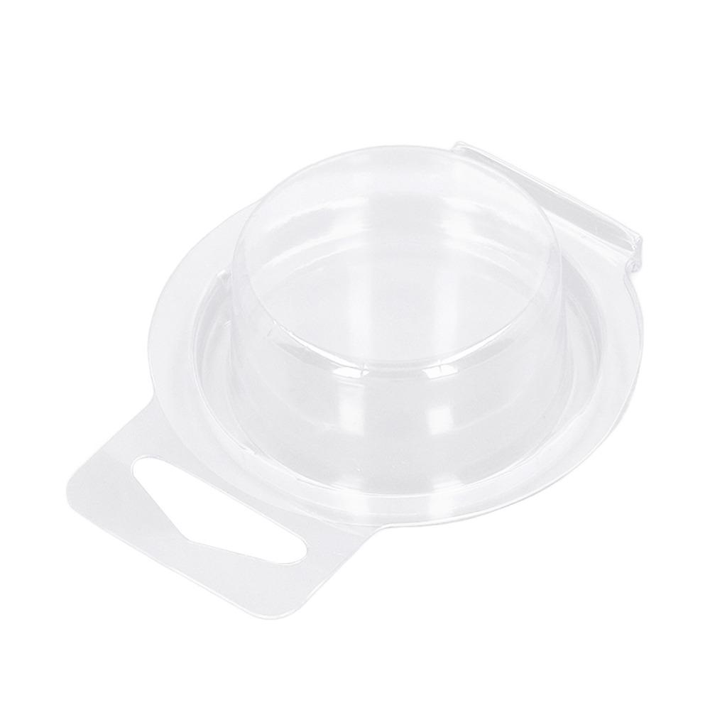 100Pcs Round shape design Clamshell Container 100 pieces per set Round Mold DIY candle crafting