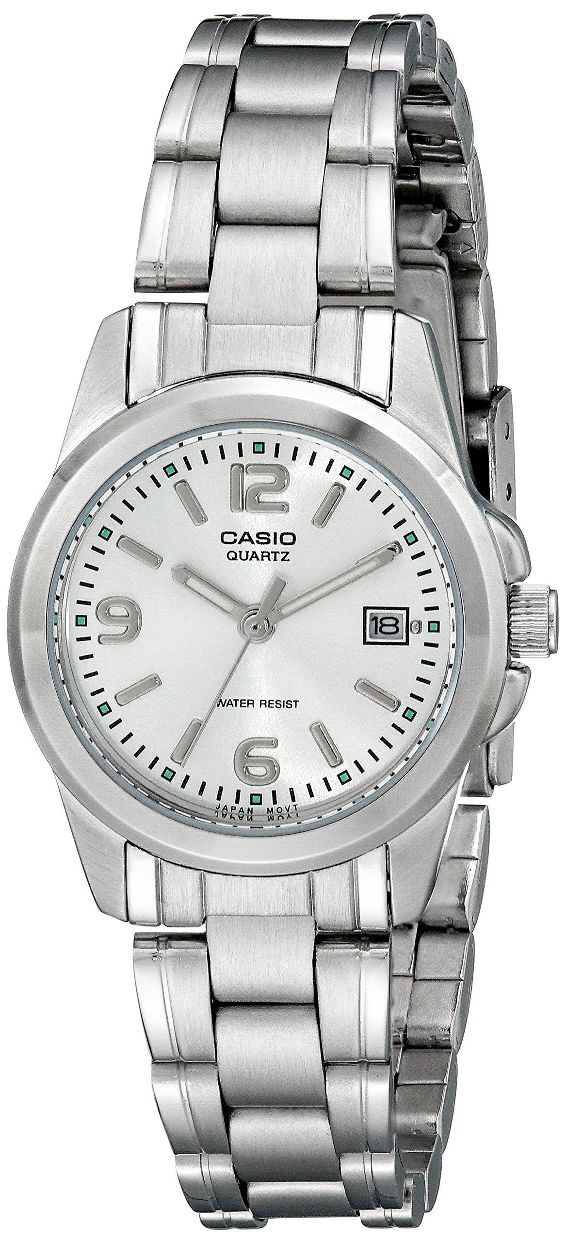 Casio Womens Classic Stainless Steel Bracelet Watch
