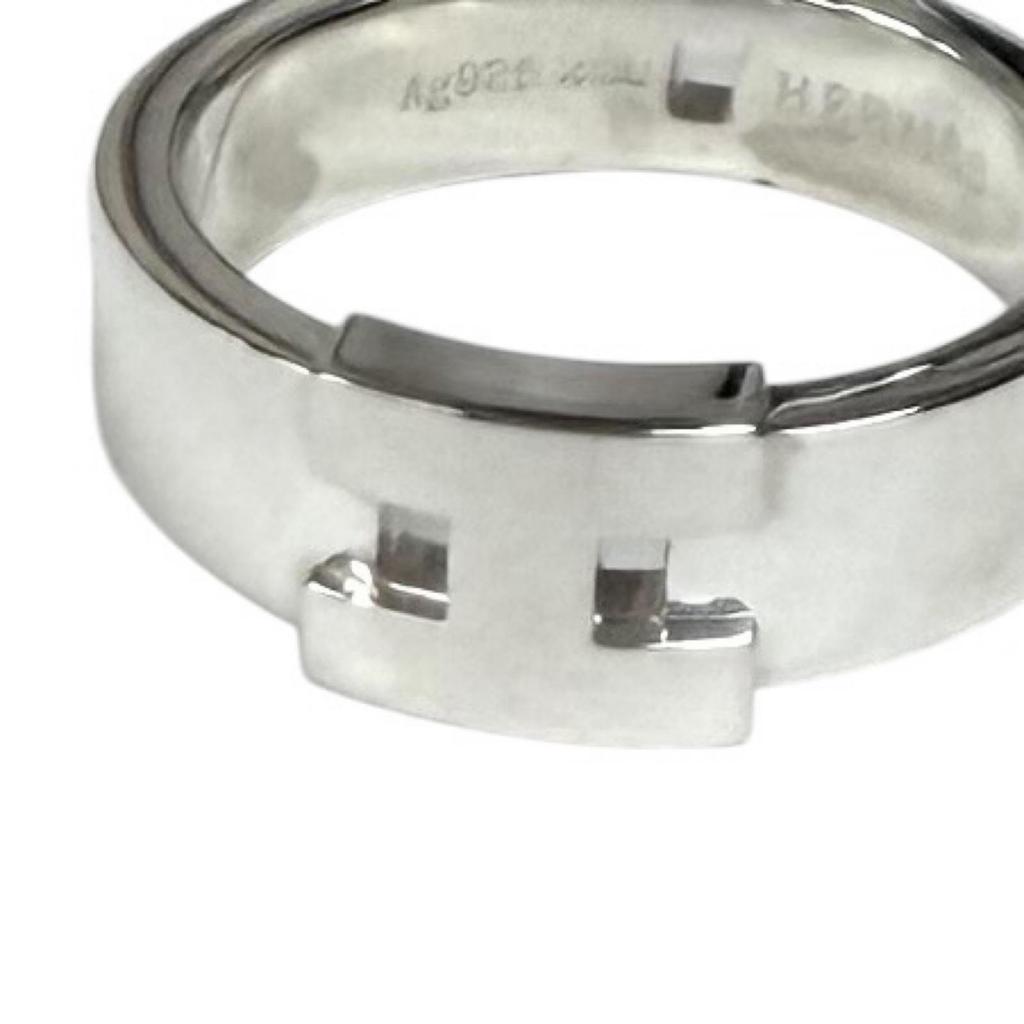Excellent HERMES Ring Hercules Ring Silver AG925 Women Used