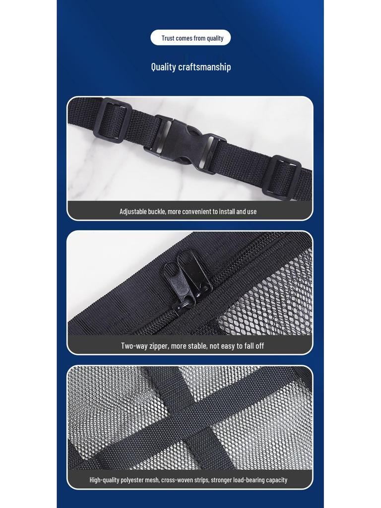 Extra Large Car Roof Storage Net Organizer