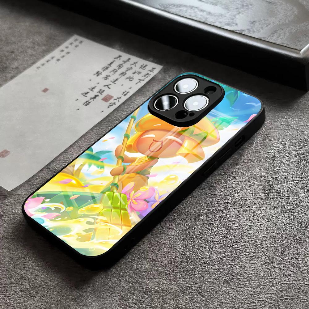 Korean Game C-Cookie Run Kingdom Phone Case For IPhone 17 16 Pro Max 15 Plus 14 Pro 12 11 13 Mini X XR XS Max SE Glass Cover