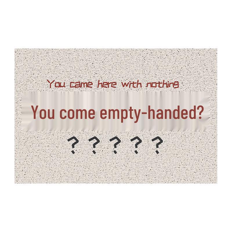 

Silk Ring Non-Slip Doormat: Cuttable, Dirt-Resistant Mat for Entryway, Living Room, or Kitchen. 40*60cm Silk Ring