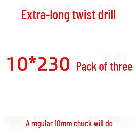 Extended Hex Shank Forstner Drill Bit for Woodworking - Door & Panel Hole Opener