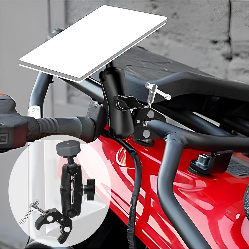 For Starlink Mini Clamp Bracket Kit Adjustable Roof Mount RV Mount for RV/Yacht/Camper/Guardrails