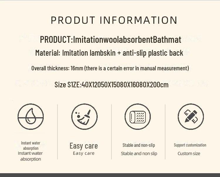 Милий мультяшний довгий килим-приліжковий килимок для спальні