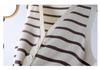 Striped Sleeveless Cardigan for Women - French Chic Autumn 2026 Vest