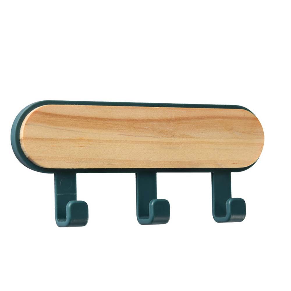 Decorative Wood Toliet Towel Wall Mounted Clothes Key Holder Hanger Wall Hook Storage Rack