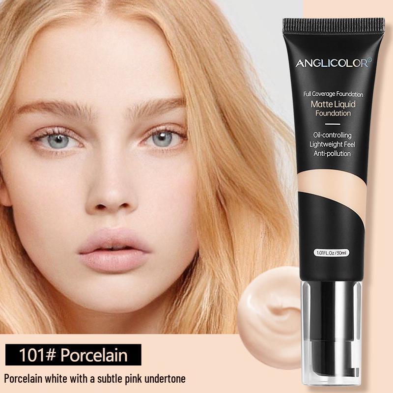 

Стойкий водостойкий тональный крем-консилер для контроля жирности: Не скатывается