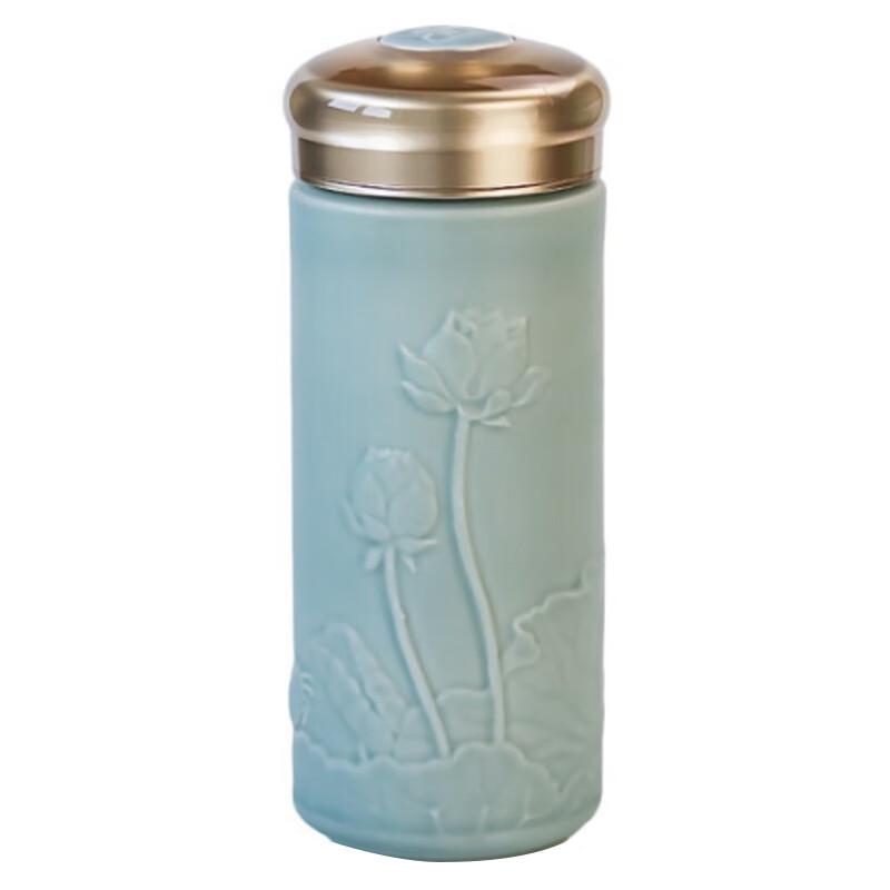 Gan Tang Xuan Huoci Harmonious Double-Layer Portable Tea Cup