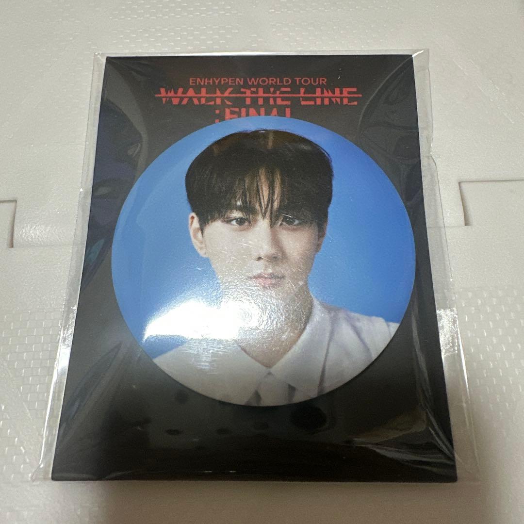 

[USED] Enhypen Walk the Line Final Can Badge Jungwon