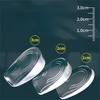 Silicone Gel Height Increase Insole Heel Lifting Inserts Shoe Foot Care Protector Elastic Cushion Arch Support Insert for Unisex