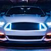 Universal Car Lighting Kit Solar Devil Eyes Light for Windshield, Window Warning Sign with Three Smart Modes, Automotive Ambient Kits LED Digital