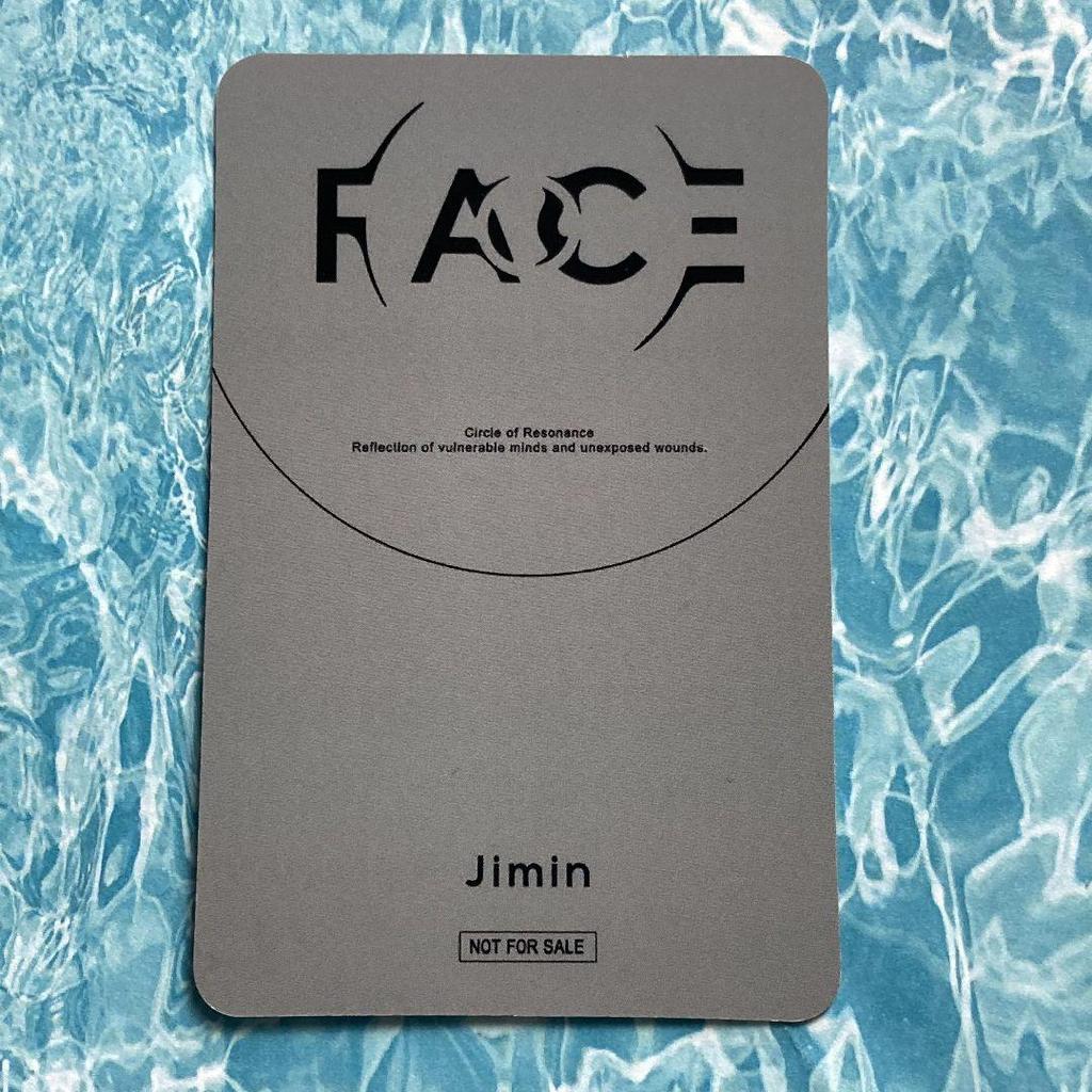 [USED] BTS FACE JPFC Jimin Limited Trading Card