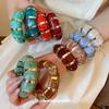 Acrylic Smudge Splicing Bracelet Fashion Versatile Temperament Bracelet Personality Niche Design Sense Jewelry