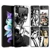 Bleach Zaraki Kenpachi Cover Phone Case For Samsung Galaxy Z Flip 7 6 5 4 3 5G Flip7 Flip6 Flip5 Flip4 Flip3 Black Fundas Shell