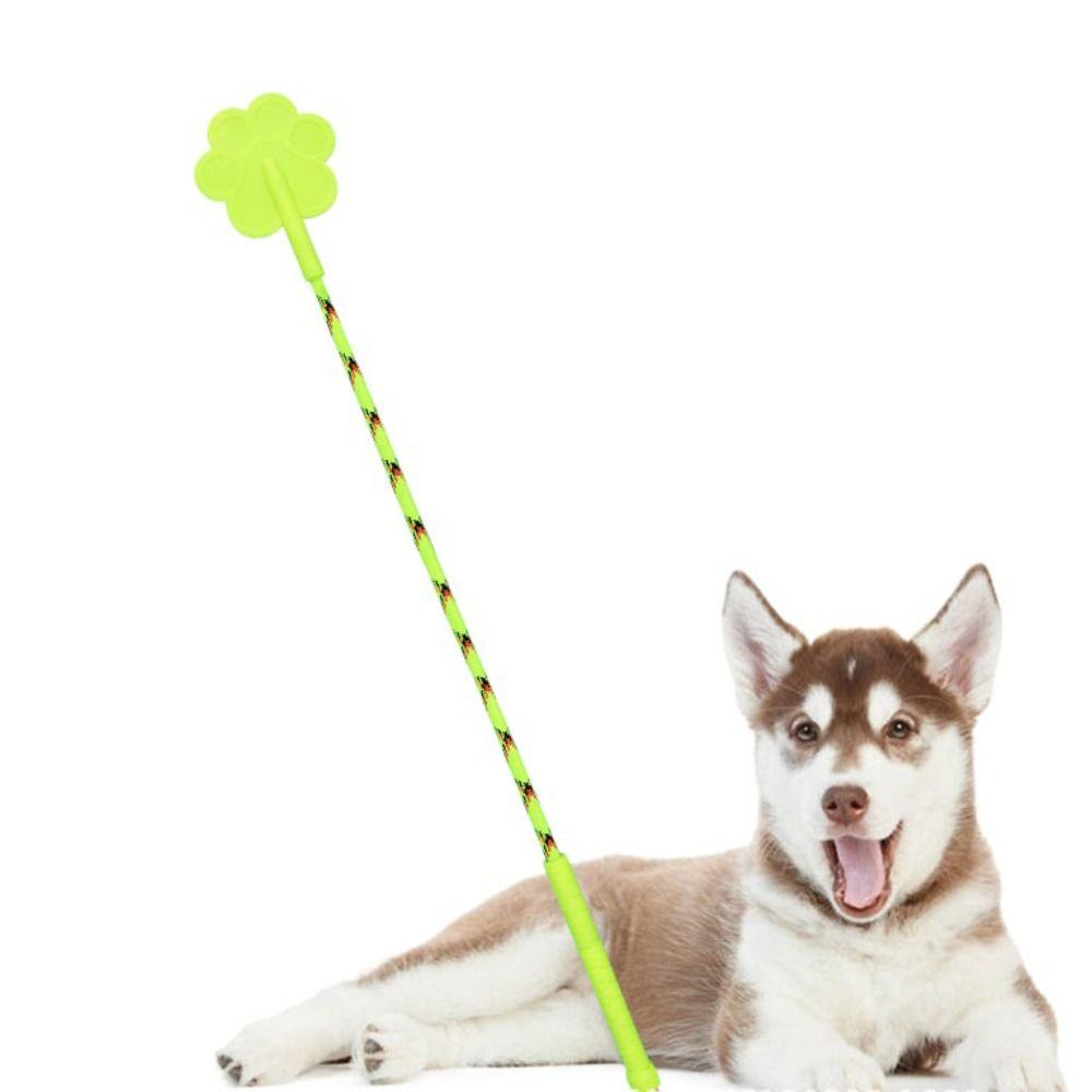 Non-slip Handle Training Dog Stick Claw Shaped Training Dog Whip   Training Educating Dog