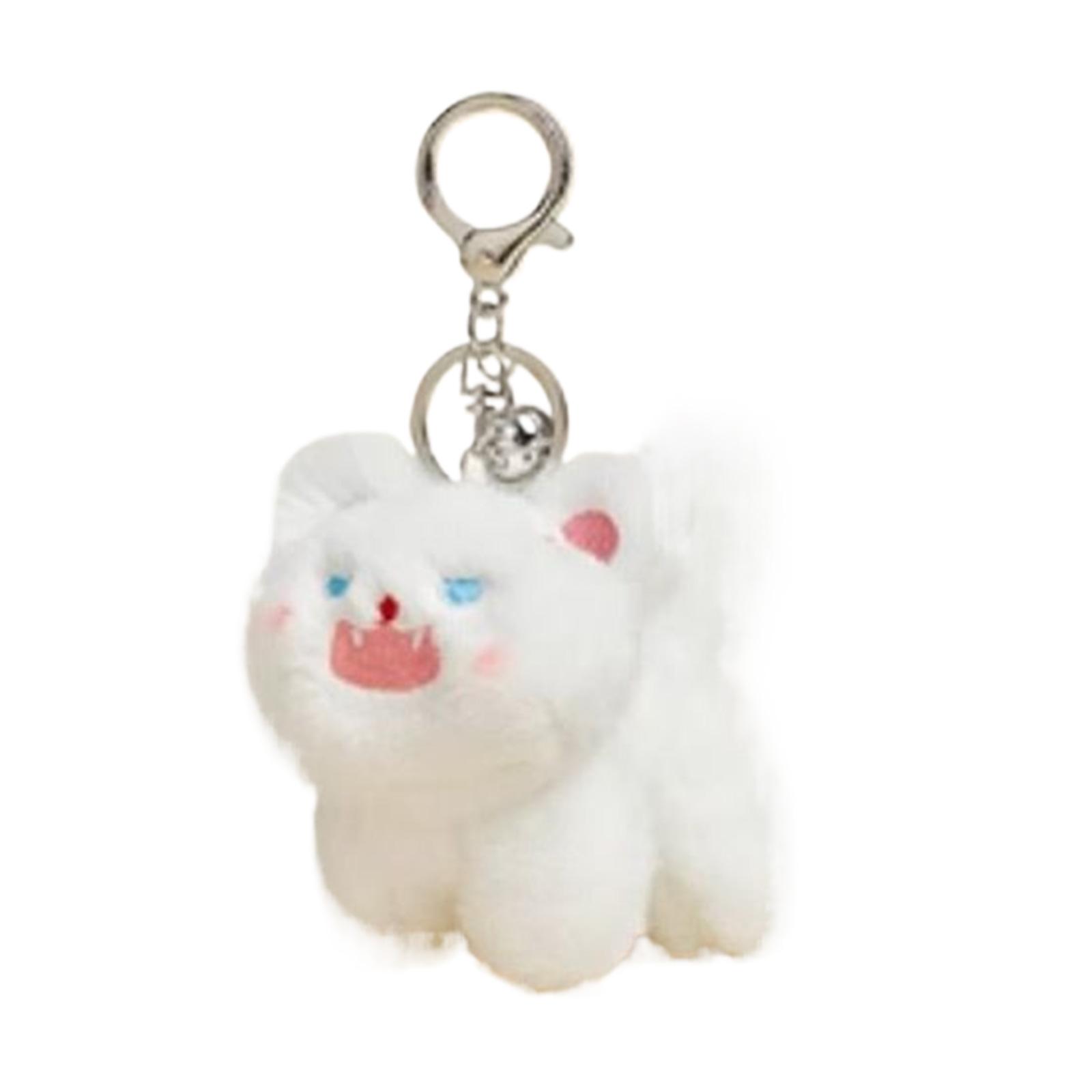 

Cat Keychain Charm Kitten Keyring Charm Pendant Bag Keyring Hanging Ornament Cell Phone Charm Decorations for Girls