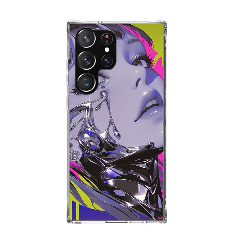 Girl Art Punk Phone Case For Samsung Galaxy S26 S25 Edge S24 S23 FE S22 Ultra S21 Plus S20 + Fundas Cover Coque Galaxy S25 S24 S