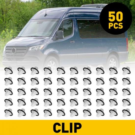 Зажимы для молдингов боковины для 19-22 Mercedes Benz Sprinter 1500 2500 EOOH