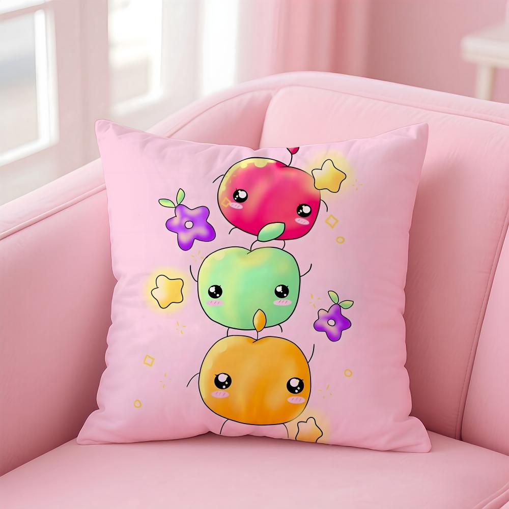 JJunimo Cushion Cover Pillow Case Soft Friendly Fabric  Concealed Zipper