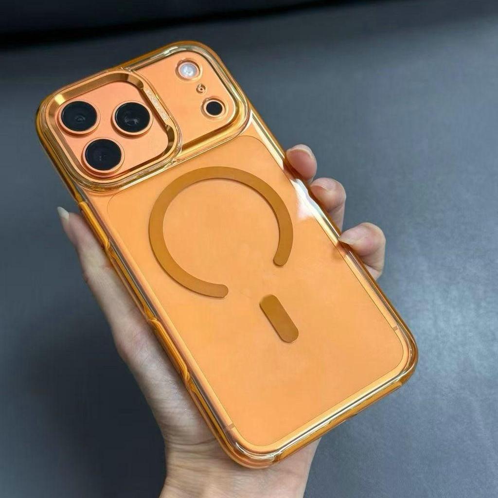 Crystal Series Magnetic Protective Case for iPhone 17 - Full Coverage, Anti-Drop