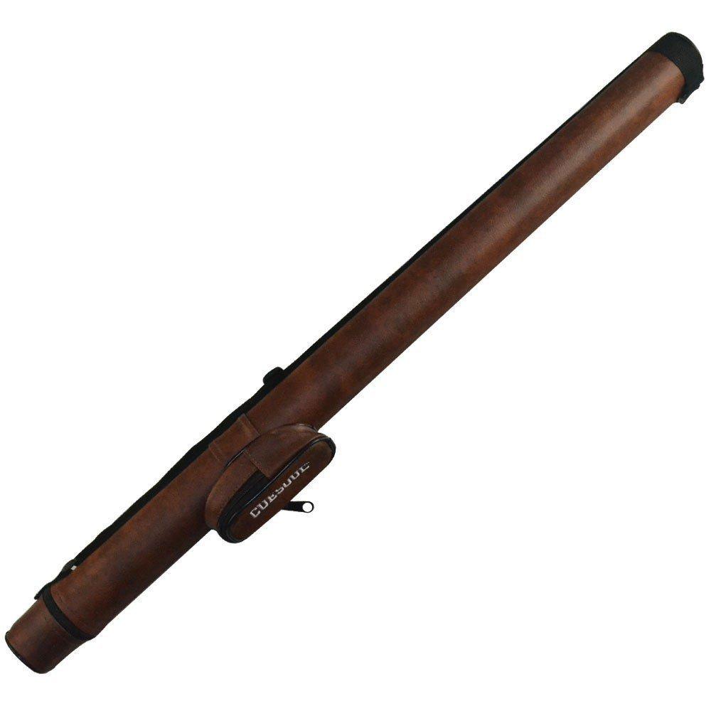 CUESOUL 1x2 Hard Pool Cue Case - Holds 1 Butt and 1 Shaft (5 Case Colors Available) (BCC002)
