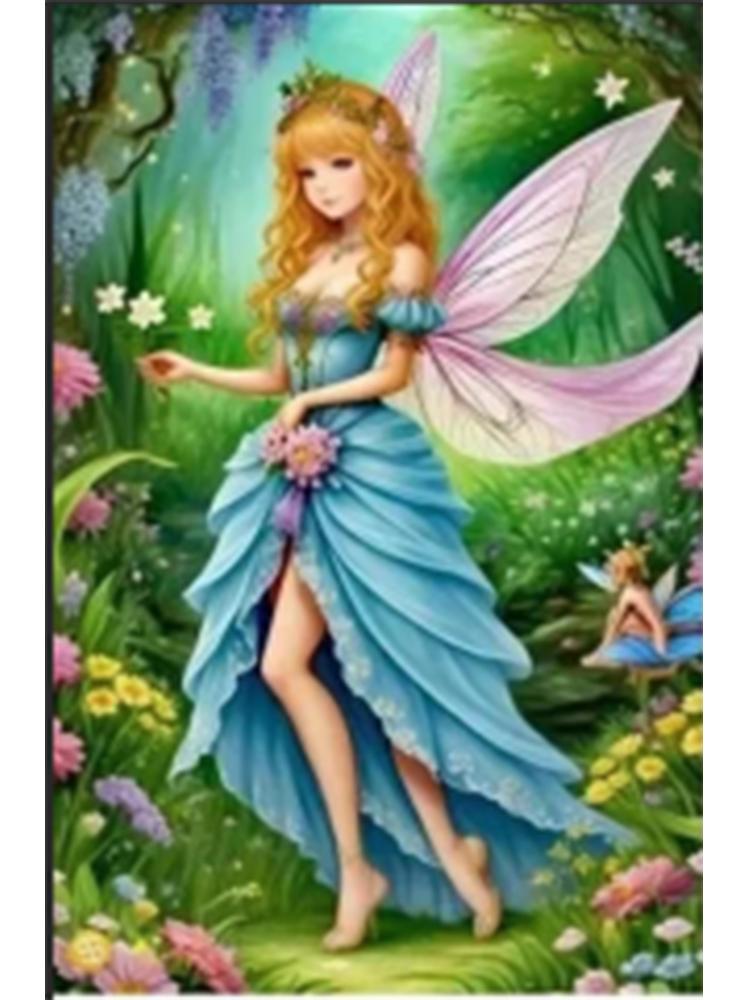 

Новинка 2024 года, наборы для алмазной живописи «сделай сам», вышивка мозаикой, фэнтези, милый ангел, эльф, девушка, ювелирные изделия, вышивка крестом, домашний декор, подарок для творчества Full Round 20x30CM