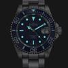 Davosa Ternos Ceramic Swiss Date 200M Water Watch, Made, Automatic, Display, Resistance, Men's, Silver, 161.555.40w