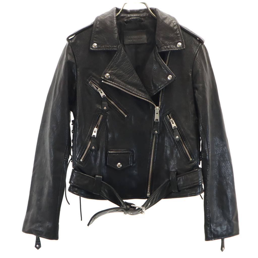ALLSAINTS Riders jacket 10 black Women Used
