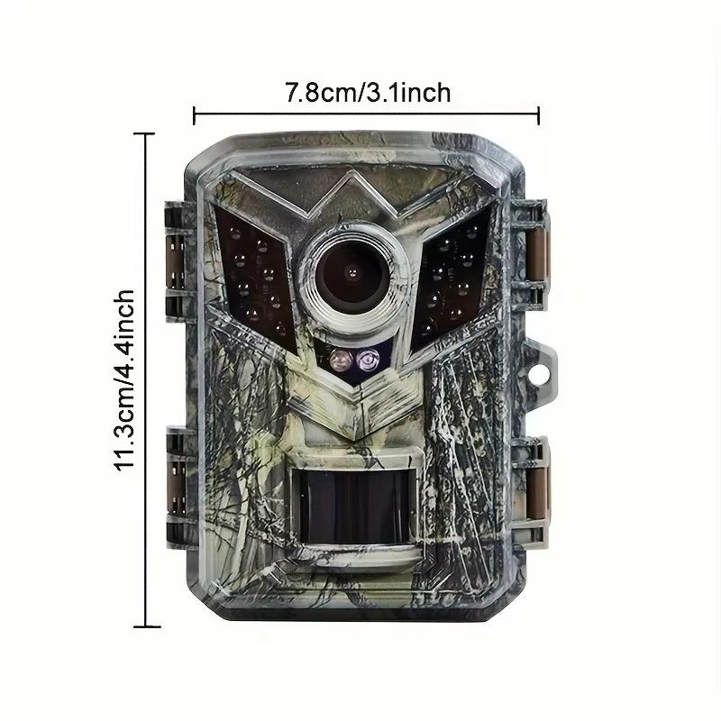 2025 Mini Hunting Camera HD Wildlife Monitor 940nm Infrared Night Vision Rugged and Waterproof Trail Camera for Scouting Hunting