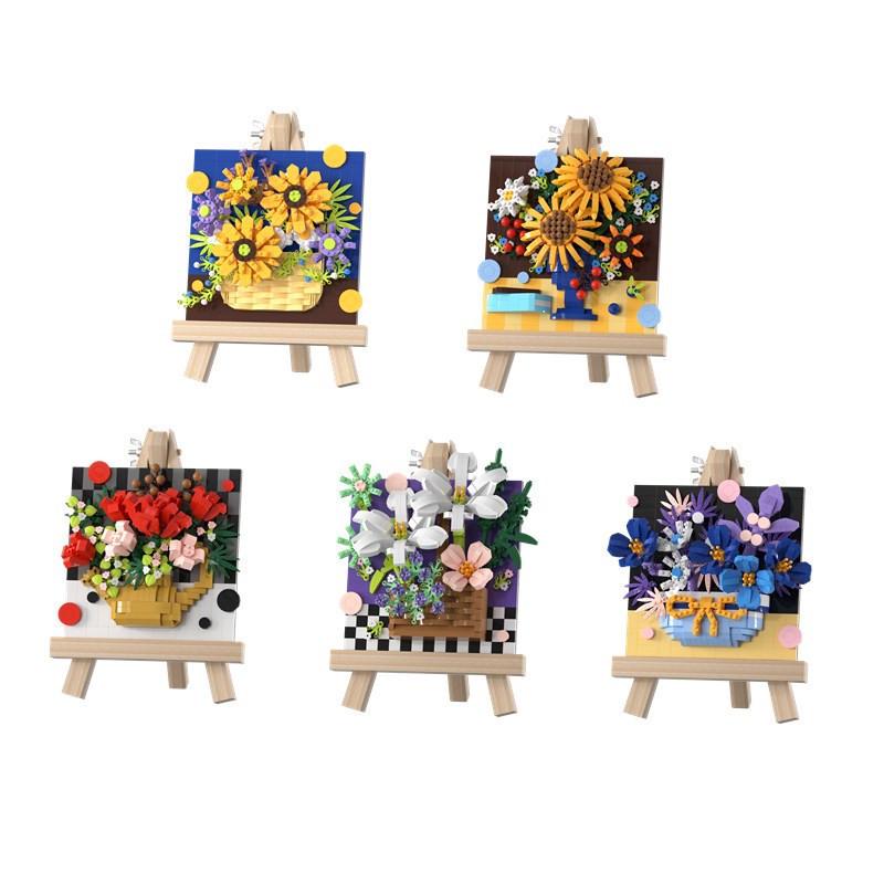 Chao Le Innovation Art Frame Серия Букет - Совместим с кубиками LEGO для детей