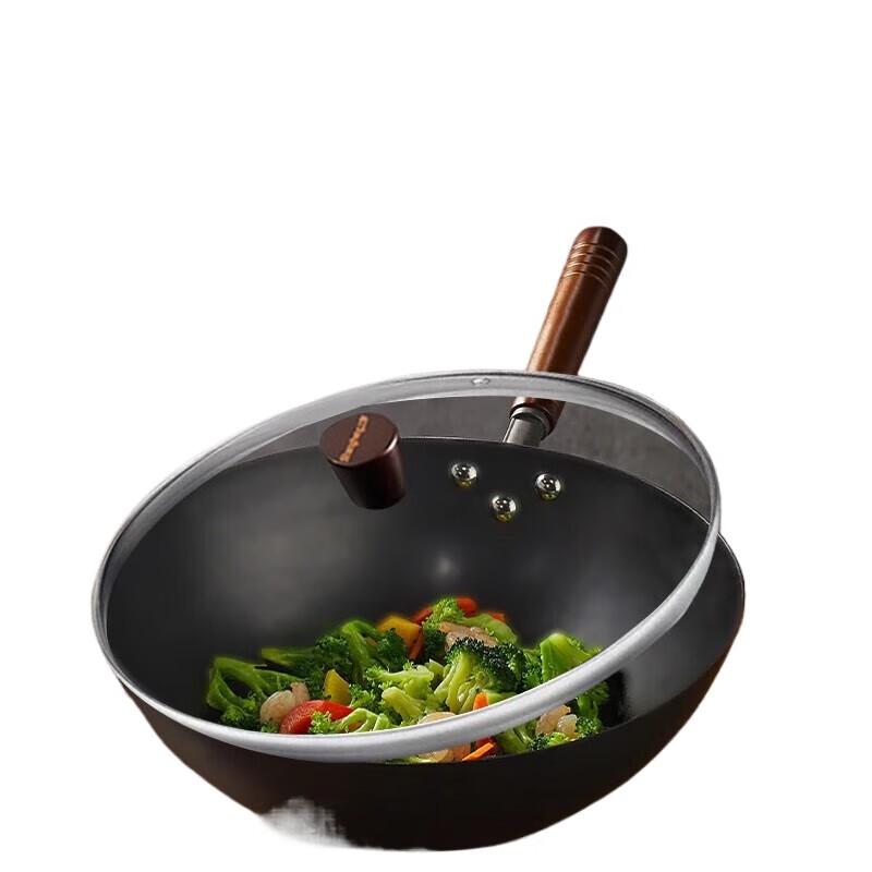 

Shangheng Traditional Wrought Iron Stir-Fry Wok