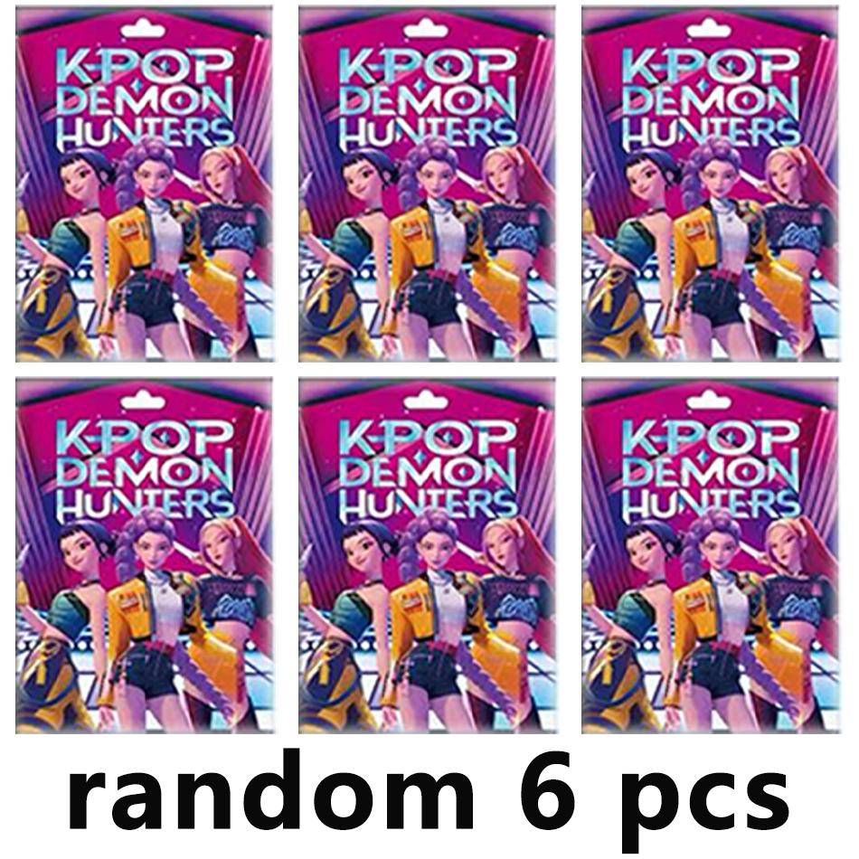 Anime Kpop Demon Hunters Figure Model Toy PVC Cartoon Gaming Peripherals Desk Decoration Collection Figures Model Toy For