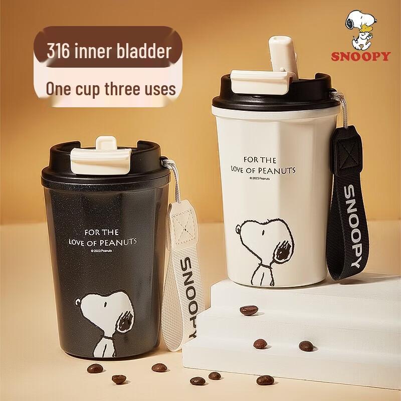 SNOOPY 360ml Isolierter Kaffeebecher