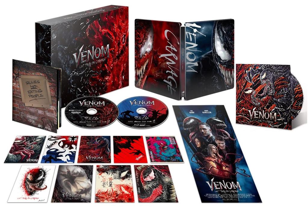 Ať je masakr Premium Steelbook edice Bonusový speciální bonusový disk ULTRA HD Venom Pouze pro Japonsko (Limitovaná edice) (Originál v balení) [4K +