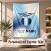 Tapestry Custom Name Text, Wall Hanging Tapestry Home Room DecorLazio FC