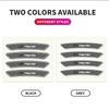 4pcs Car Badge Wheel Rims Brow Decal 3D Trim Sticker For Mazda 2 3 5 M5 Ms CX-4 CX-5 CX6 M3 M6 MX3 MX5 Rx8 Car Accessories