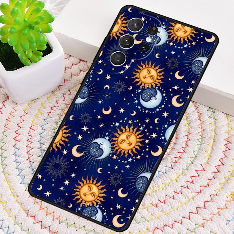 Sun Moons Star Astrological Celestial Phone Case For Samsung Galaxy note 10 pro S26 S25 S24 S23 S22 Ultra Plus S21 FE S20 Cover