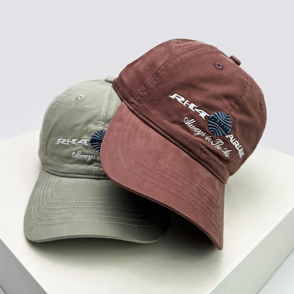 And Women Korean Style Vintage Letter Prints Embroidery Baseball Caps Air Permeable Casual Sun Protection Peaked Hats All-Match Personalized Trendy