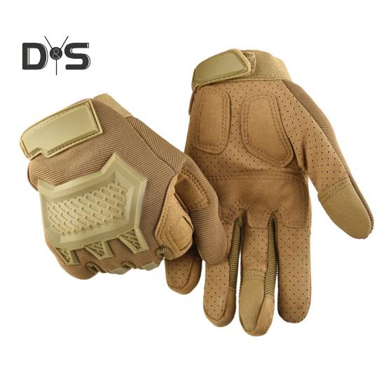 1 para rękawic taktycznych Touch Scree odpornych na zużycie, wiatroszczelnych, zimowych, ciepłych, sportowych na świeżym powietrzu, z pełnymi palcami