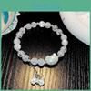 Cute Sweet And Heart Charm Bracelet Diy Handmade Cat Eye Gift Stone