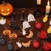 A84E-Halloween For Jewelry, Cookie Cutter 41Pcs Polymer Clay Earring Cutters, Fall Pumpkin DIY Making