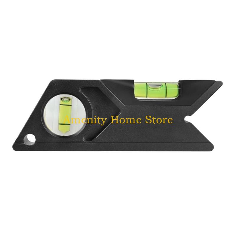 

F26C Mini Pocket Level Multi purpose Pocket Level Ruler Compact & Precise Pocket Level Perfect for Low Light Environments