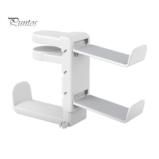 

Подставка для игровой гарнитуры, держатель контроллера, вращающийся на 360 градусов универсальный игровой аксессуар для ПК, подставка для контроллера, подставка для хранения гарнитуры белый