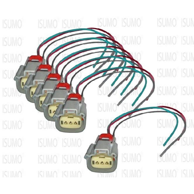 6 x Ignition Coil Electrical Connector For 2011-2016 Ford F150 Transit 2015-2025