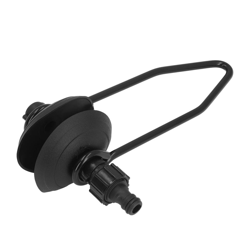 Universal Round Muff Motor Flusher Outboard Motor Muff with 16mm OD Adapter for Sand Silt Salt