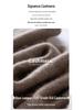 Cashmere 2025 Autumn/Winter Bear Ear Jacquard Scarf Set - Warm, Knit Cold Protection for Men, Women, Children, and Babies