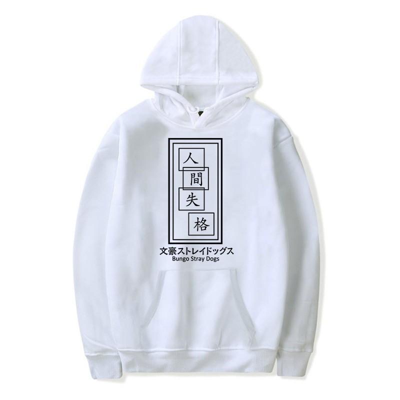 Bungo Stray Dogs Anime Hoodie Lässiger Fleece Pullover für Jugendliche