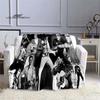 Elvis Throws Blanket 3D Printing Rock Singer Sofa Blanket  Adults and Children Bedroom Living Room Decoration Blanket for Bed