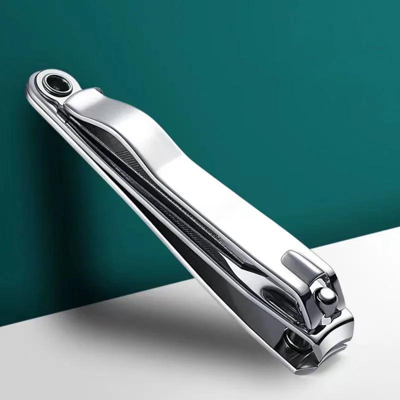 1pc Portable large nail clippers, household rotating belt filing nail clippers, nail trimming tools